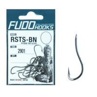 Гачки Fudo Ryuusen Two Sliced Black 1/0 (7 шт.) (FHBN29011/0)