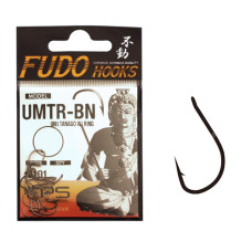 Крючки Fudo Umi Tanago W/Ring Black 12 (16 шт.) (FHBN310112)
