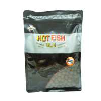 Бойлы Dynamite Baits Hot Fish & GLM 20mm 1kg (DY1009)