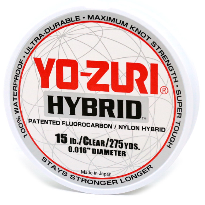 Жилка Yo-Zuri Hybrid 252m 3.6kg 0.283mm (R515-CL)