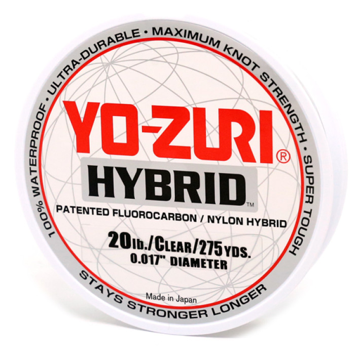 Жилка Yo-Zuri Hybrid 252m 3.6kg 0.283mm (R515-CL)