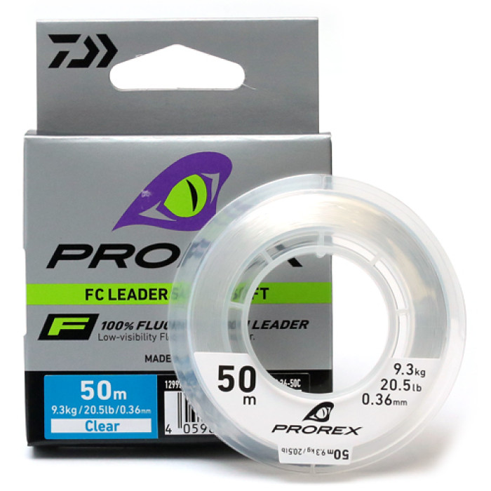 Флюорокарбон Daiwa Prorex FC Leader Super Soft 15m 20.4kg 0.60mm (12995-060)