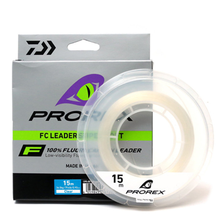 Флюорокарбон Daiwa Prorex FC Leader Super Soft 15m 20.4kg 0.60mm (12995-060)