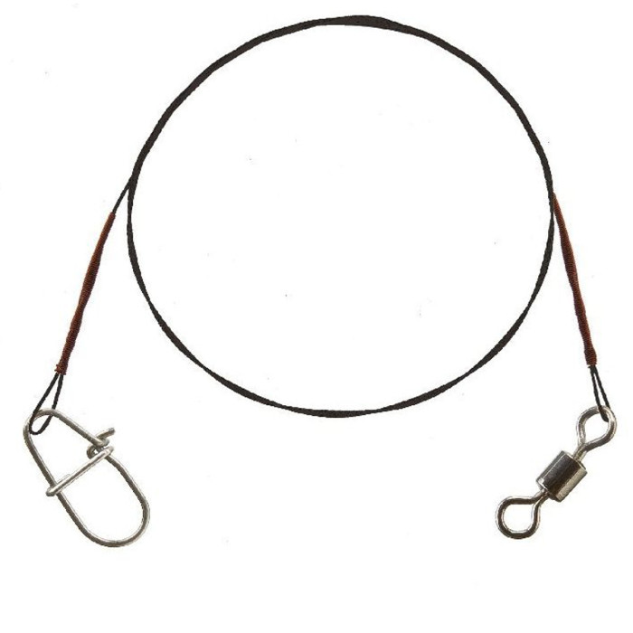 Повідець титановий Cormoran Titanium Leader 20cm 8kg 2pcs (75-84308)