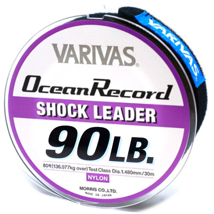 Моношоклідер Varivas Ocean Record Shock Leader 50m 68kg 1.05mm (РБ-744493)