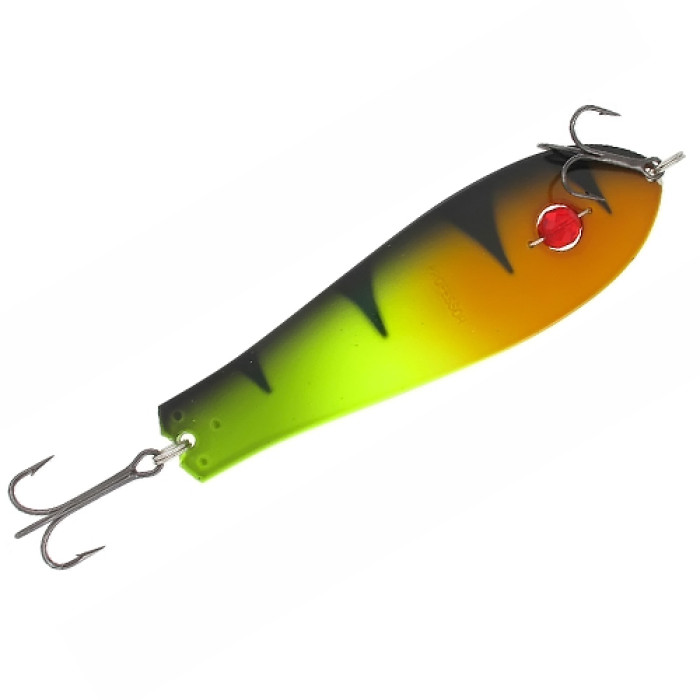 Блесна Kuusamo Professor 1 115mm 27g бусинка #BL/GR/FYe/O-B UV (050120510)