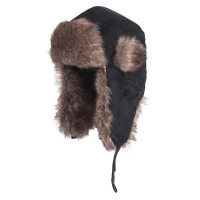 Шапка зимова Fladen Fur Cap Black M (22-930B-M)