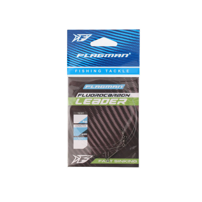 Повідець Flagman Fluorocarbon Leader 9.8кг 25см