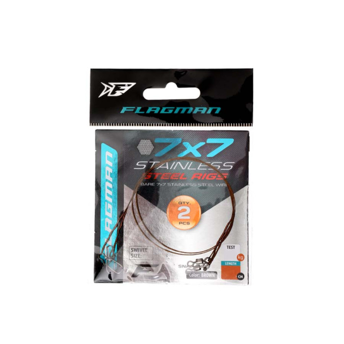 Повідець Flagman X49 15кг 25см