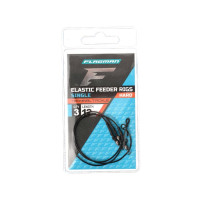Фiдерне вiдведення для повiдця одинарне Flagman Elastic Single Feeder Rigs Hard 12см