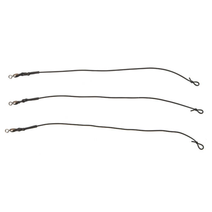 Фидерный отвод для поводка одинарный Flagman Elastic Single Feeder Rigs Hard 12см