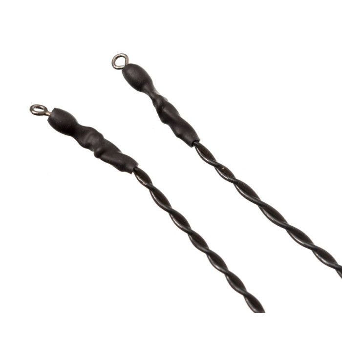 Фидерный отвод для поводка скрутка Flagman Elastic Twisted Feeder Rigs Hard 12см