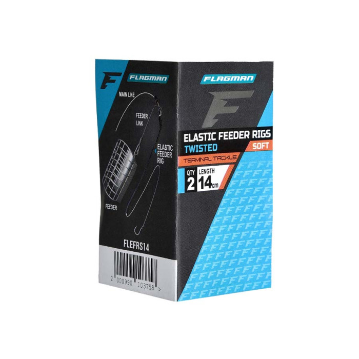 Фидерные отводы Flagman Elastic Feeder Rigs Soft 14см