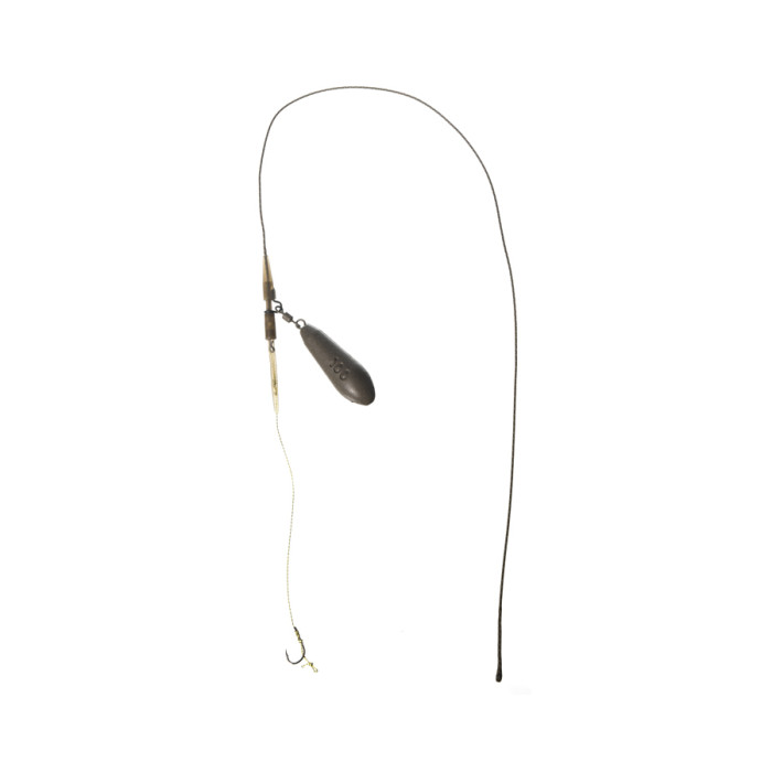 Готове оснащення на ледкорі Carp Pro HD Safety Lead Clip №6 100г
