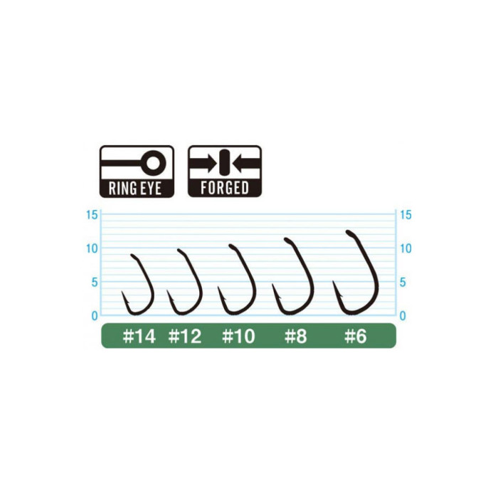 Крючок с поводком Owner Method Feeder Quick Stop FD-13 №10 0.20мм