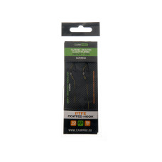 Готовий повідець Carp Pro Camo Hooklink 15см 25lb PTFE Wide Gape Сapture №10