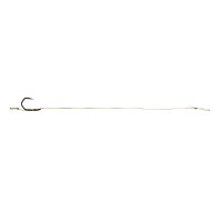 Готовый поводок Carp Pro Camo Hooklink 25см 25 lb PTFE Wide Gape Сapture №6