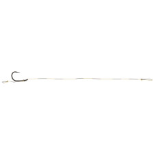Готовий повідець Carp Pro Camo Hooklink 15см 25lb PTFE Wide Gape In-turned №4