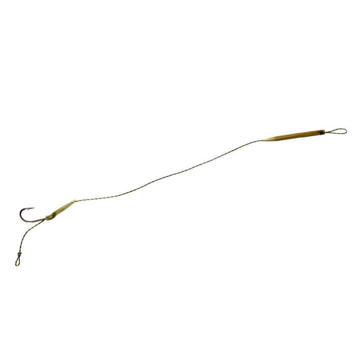 Поводок с крючком c лентяйкой Carp Pro LS №6