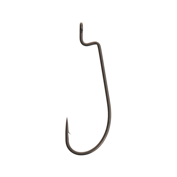 Крючки Azura Slim Offset Worm Hook №4/0