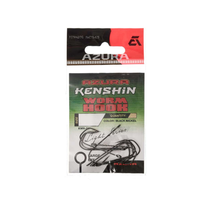 Гачки Azura Kenshin Worm Hook №12