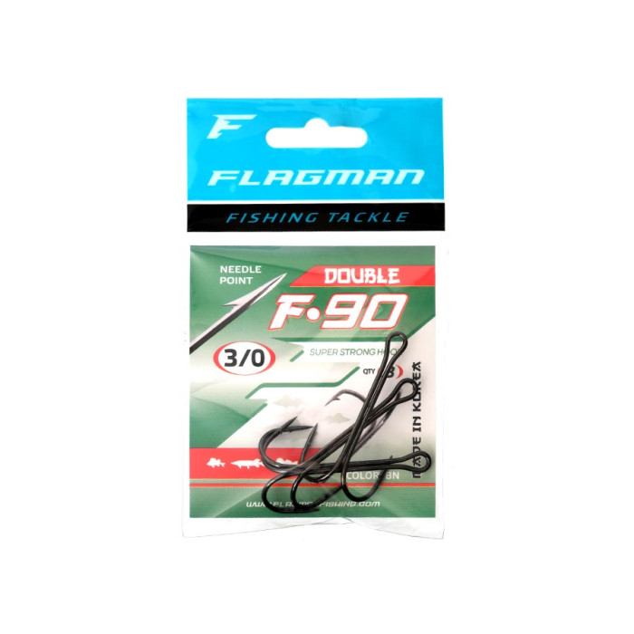 Двойник Flagman F-90 Double Hook #3/0