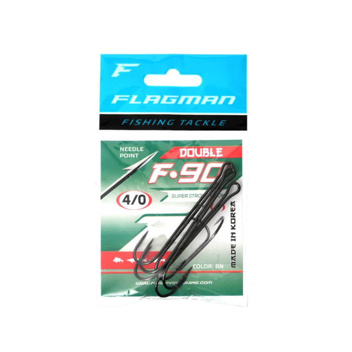 Двойник Flagman F-90 Double Hook #4/0
