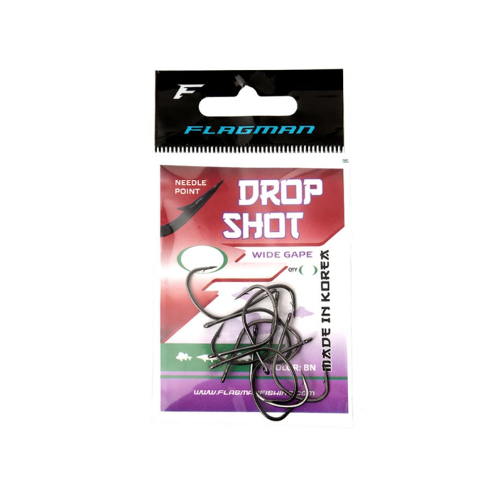 Гачки Flagman Drop Shot №1