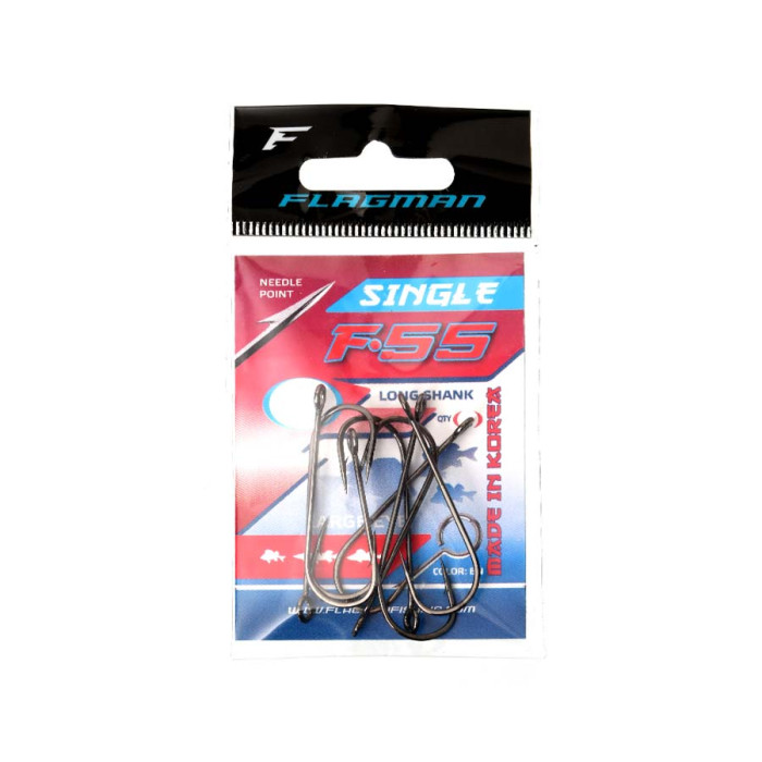 Крючки Flagman F-55 Hook #1/0
