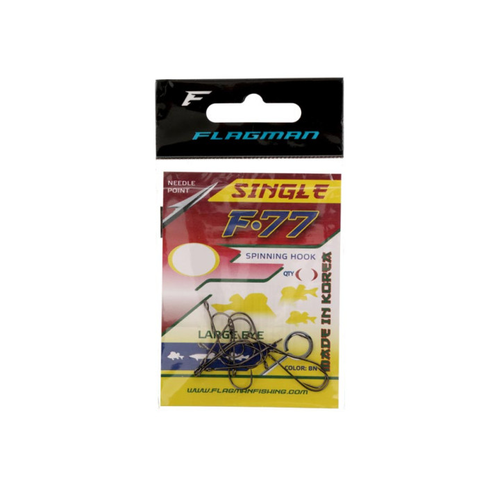 Крючки Flagman F77 Single №04