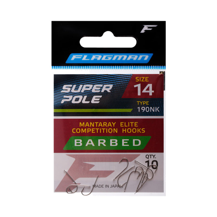 Гачок Flagman Super Pole Barbed №12