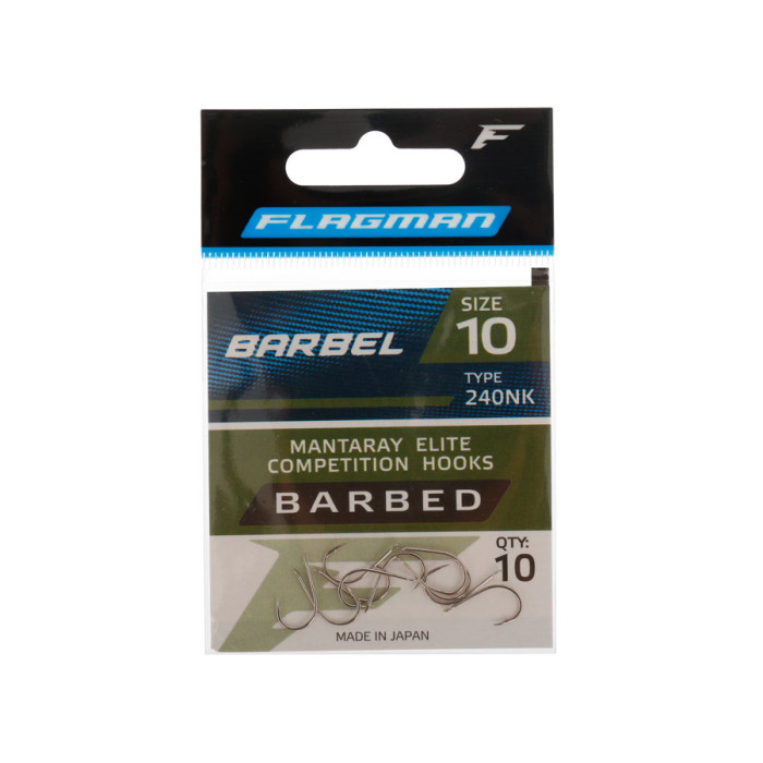 Гачок Flagman Barbel №10, 10 шт.