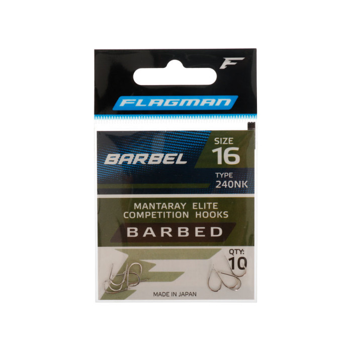 Гачок Flagman Barbel №16, 10 шт.