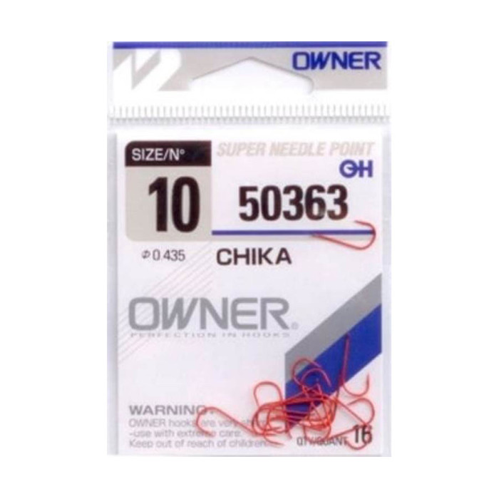 Гачки Owner 50363 Chika Red №10