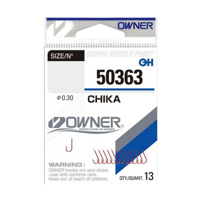 Гачки Owner 50363 Chika Red №12
