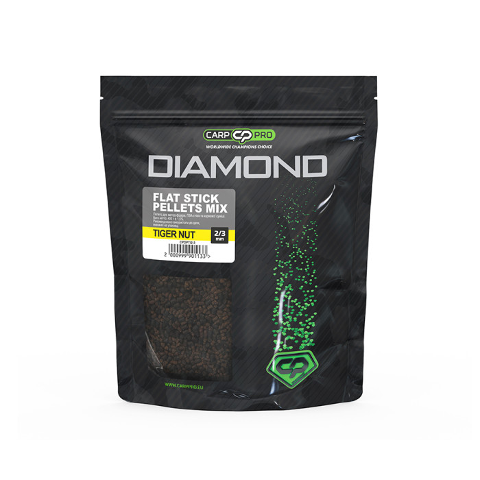 Пелетс Carp Pro Diamond Stick Pellets Mix 2/3мм Tiger Nut