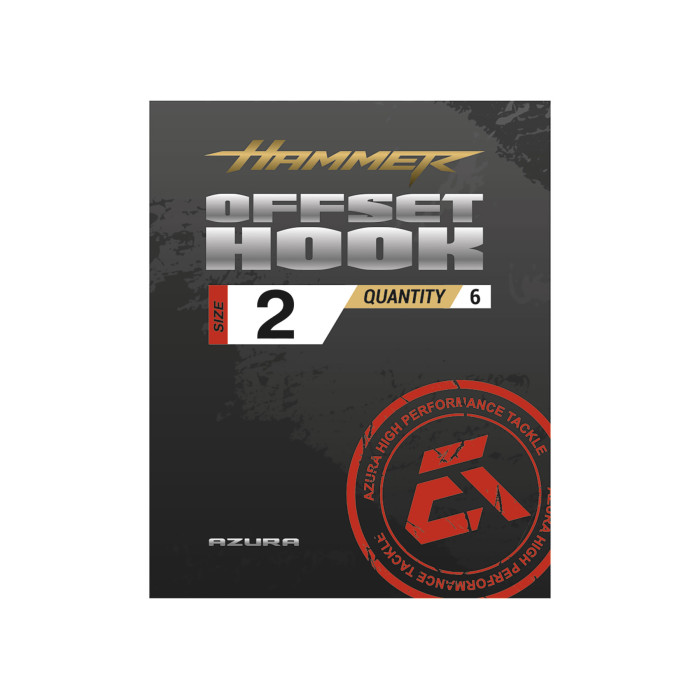 Гачки Azura Hammer Offset Hook #02