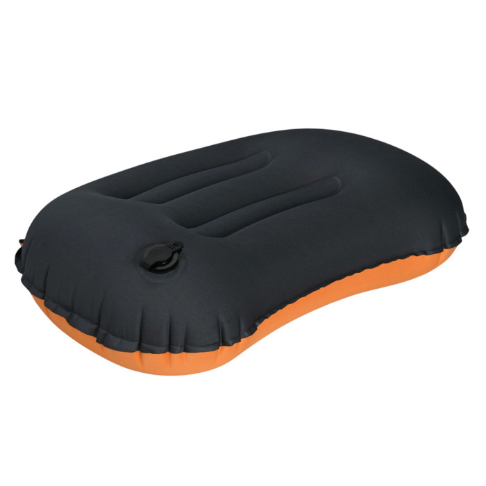 Подушка самонадувна Chanodug 44x32x13см Black/Orange