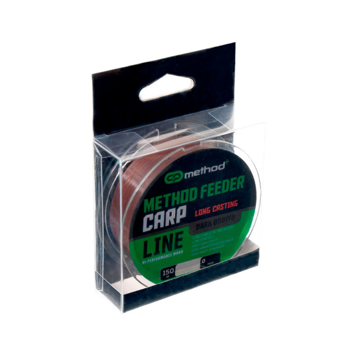 Леска Carp Pro Method+ Method Feeder Carp Dark Brown 150м 0.30мм