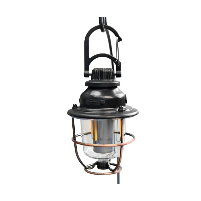 Стол со стульчиком Forrest Camper set x1 LED Compact series black