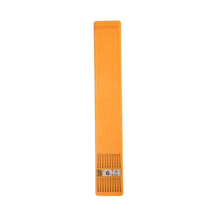 Готовий повідець з гачками Herabuna Ready Hooks with line 45см 0.20мм