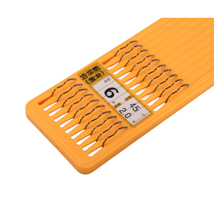 Готовий повідець з гачками Herabuna Ready Hooks with line 45см 0.20мм