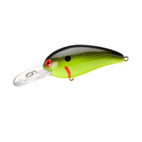 Воблер Bomber 04 Model A2 54мм Chartreuse Black Scales