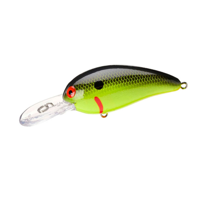 Воблер Bomber 04 Model A2 54мм Chartreuse Black Scales