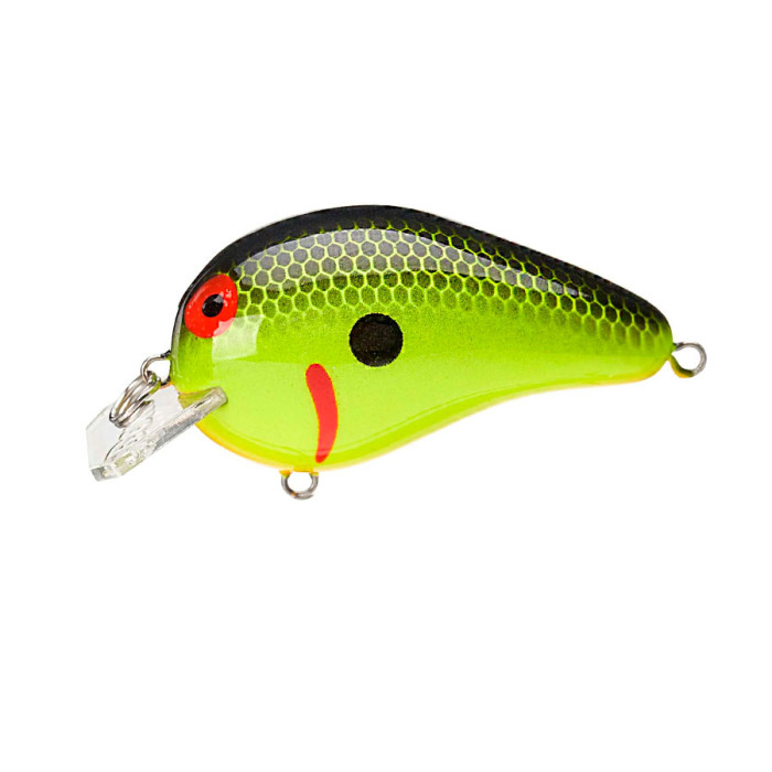 Воблер Bomber 04 Square A1 40мм Chartreuse Black Scales