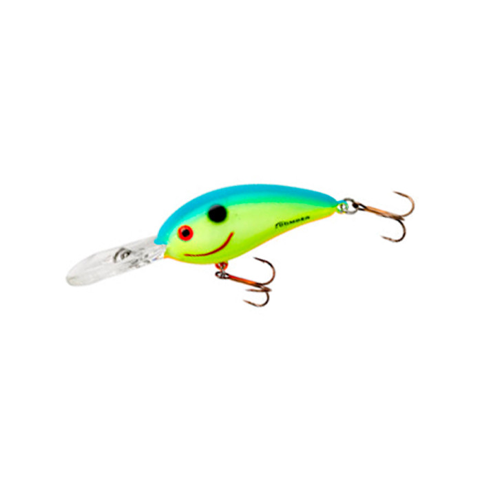 Воблер Bomber Fat Free Fingerling 58мм 12г Chartreuse Blue