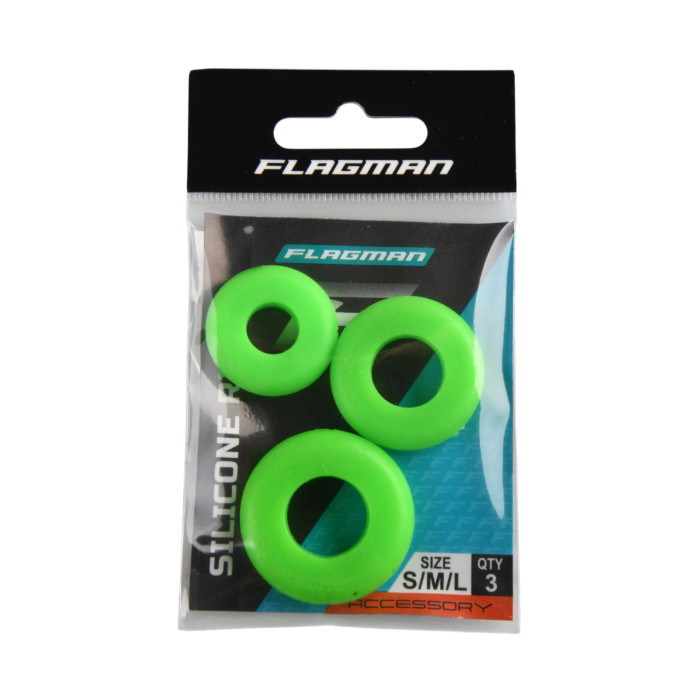 Стопорні кільця для вудлища Flagman Herabuna Rubber Rings Set S/M/L