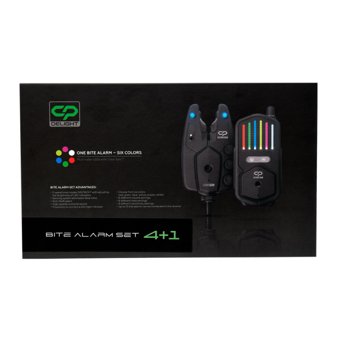 Набір електронних сигналізаторів Carp Pro Delight 4+1