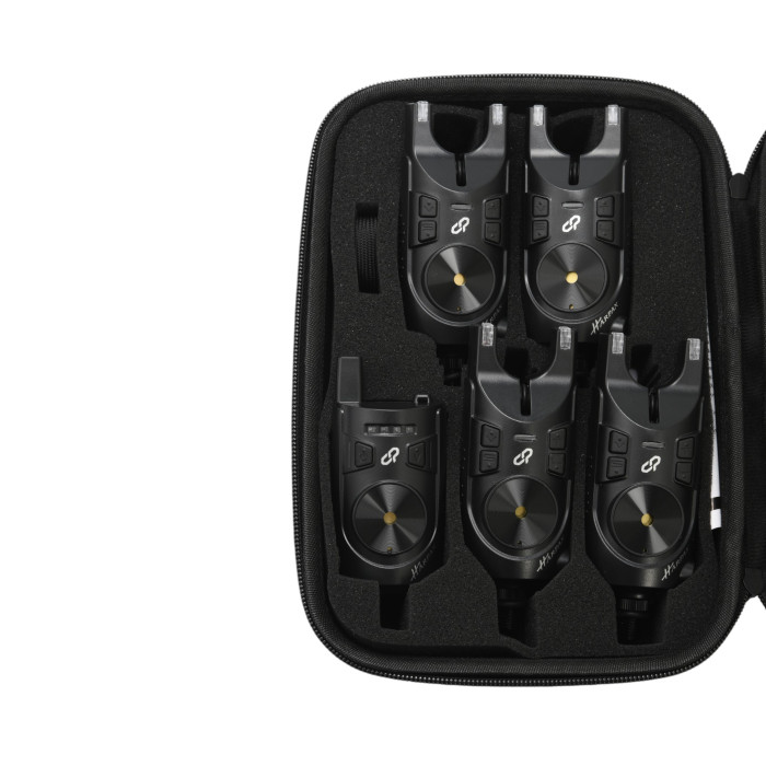 Набір електронних сигналізаторів клювання Carp Pro Harpax 4+1