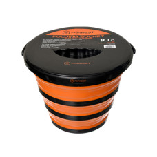 Відро силіконове з кришкою Forrest Folding Bucket Orange with cover 10л